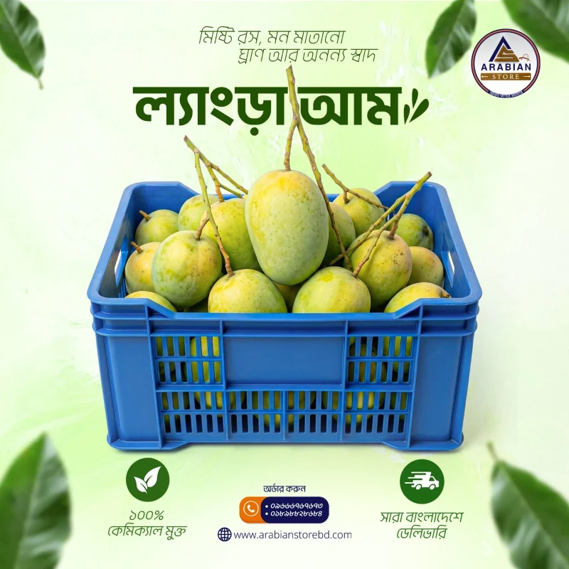 ল্যাংড়া আম- ১১ কেজি প্যাকেজ