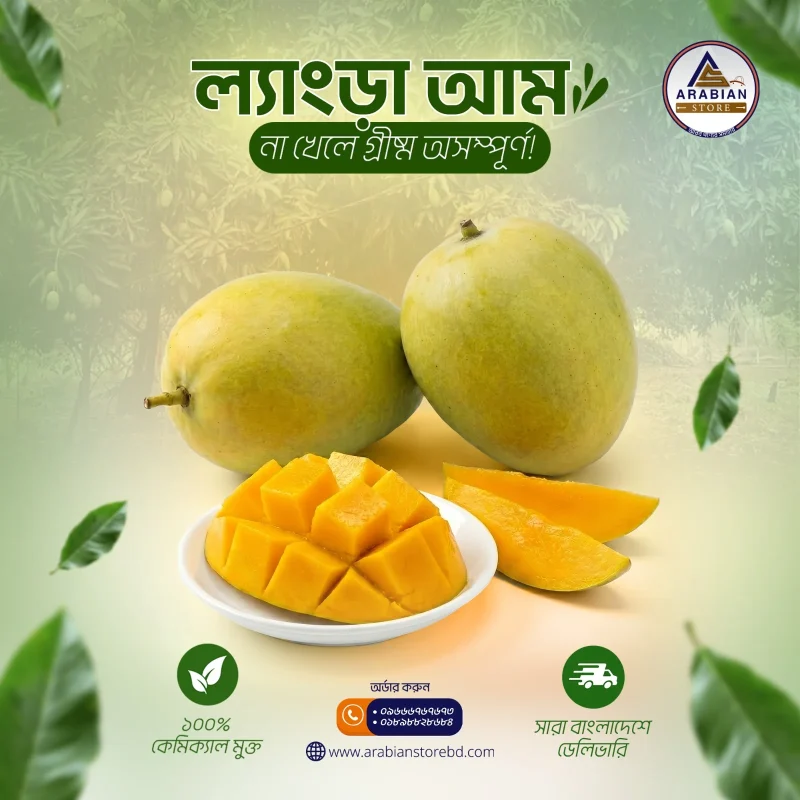 ল্যাংড়া আম- ৪৪ কেজি প্যাকেজ